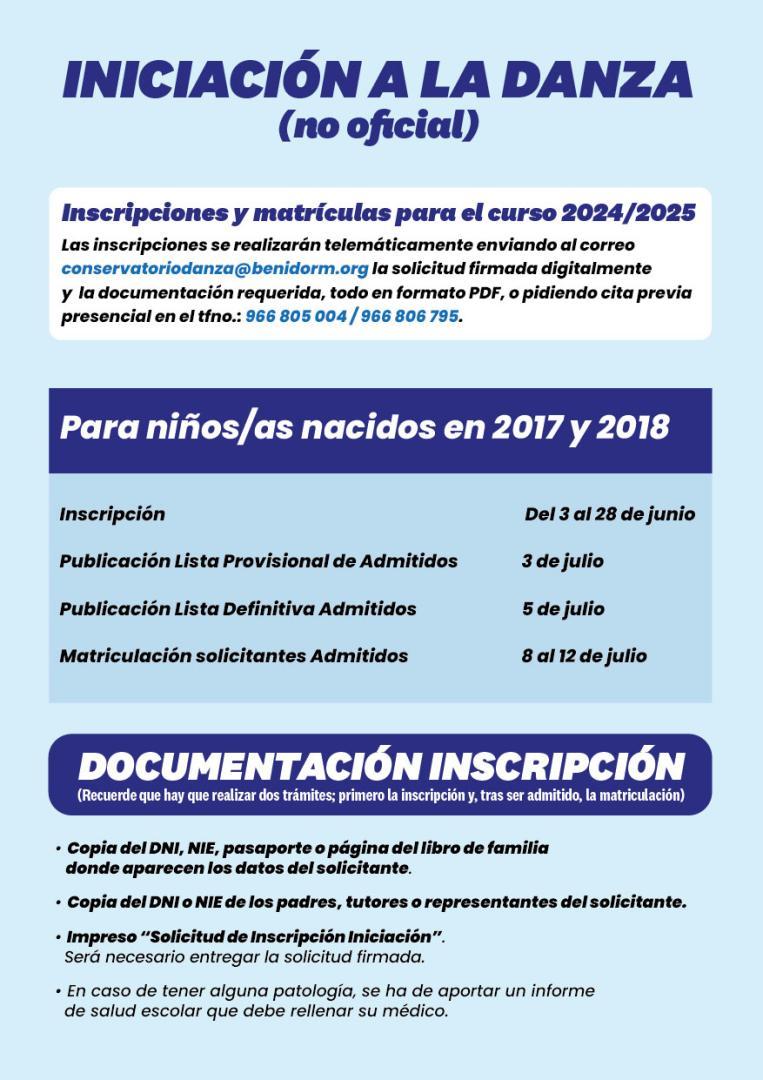 DATES AND REGISTRATION FOR BEGINNERS 2024/25